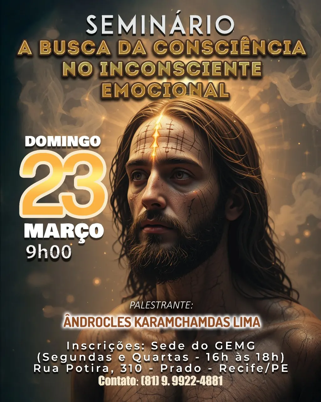 Divulgação do seminário A Busca da Consciência no Inconsciente Emocional - Parte I